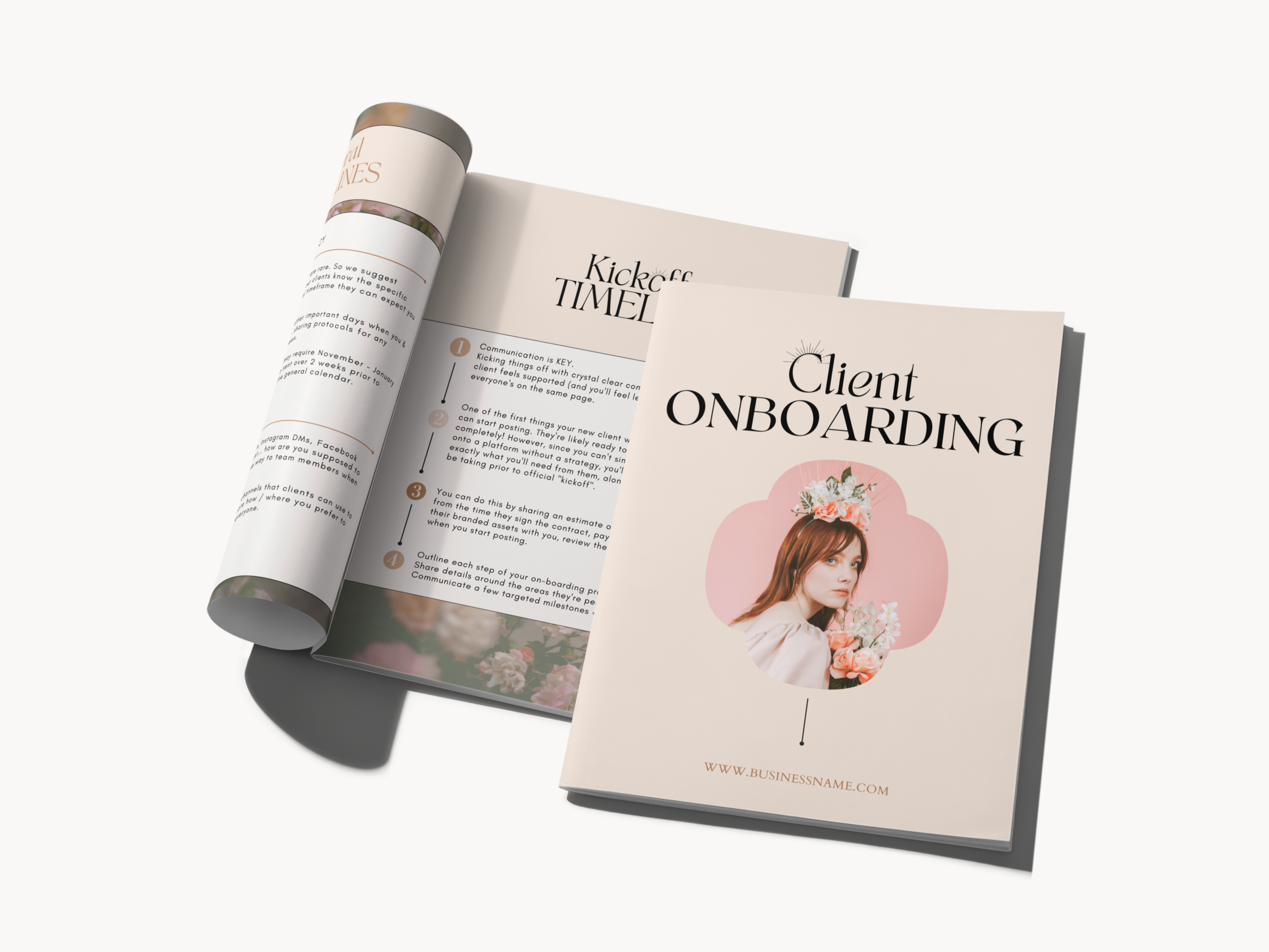 Client Onboarding Template - Delicate & Dreamy