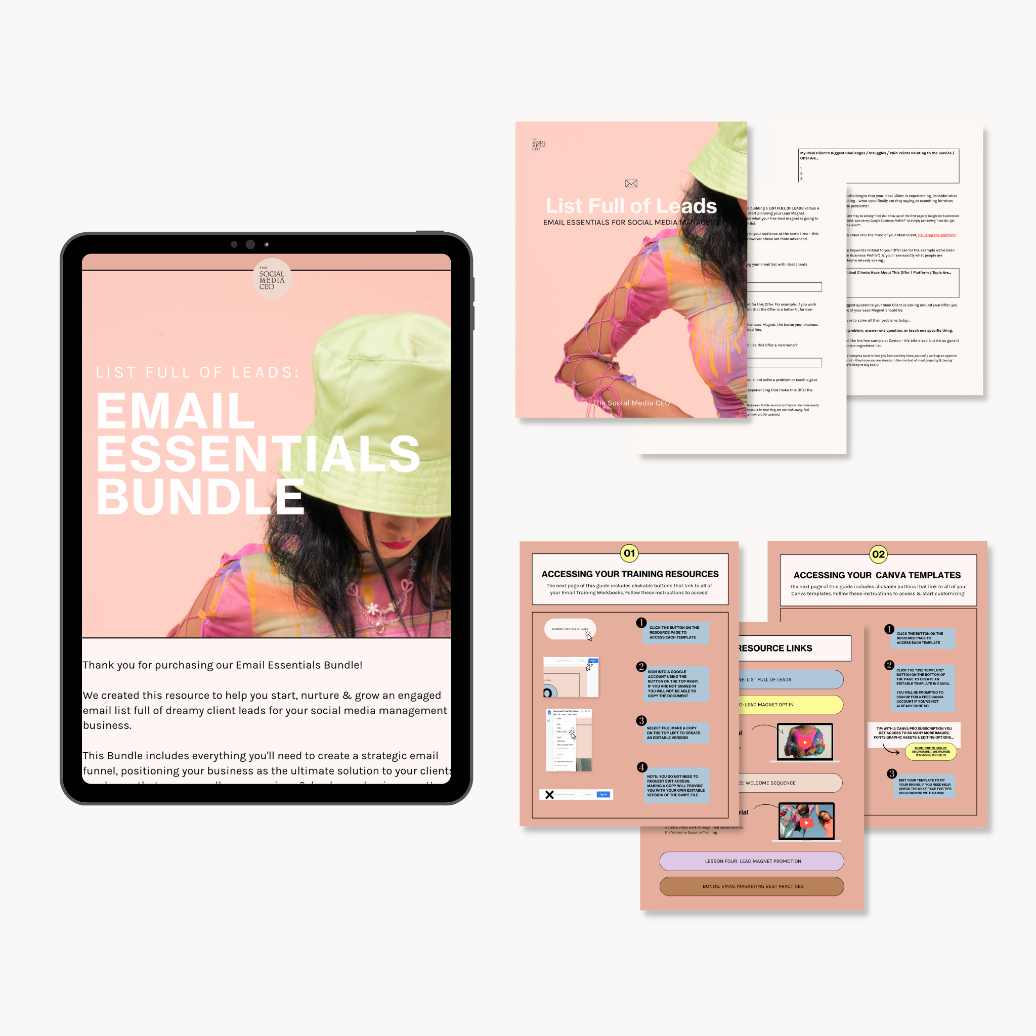 Email Essentials Training & Template Bundle - In Living Color