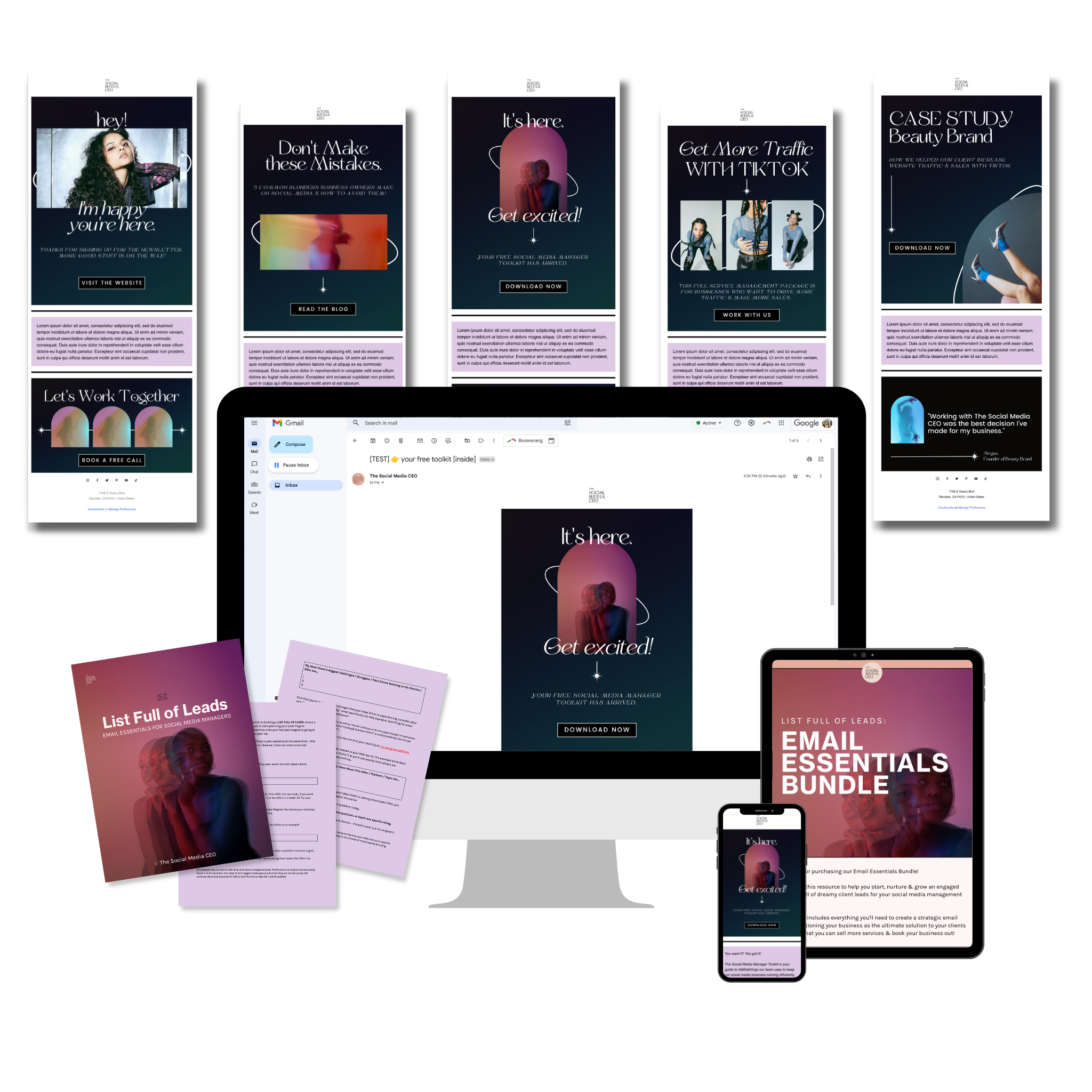 Email Essentials Training & Template Bundle - Modern Mystic