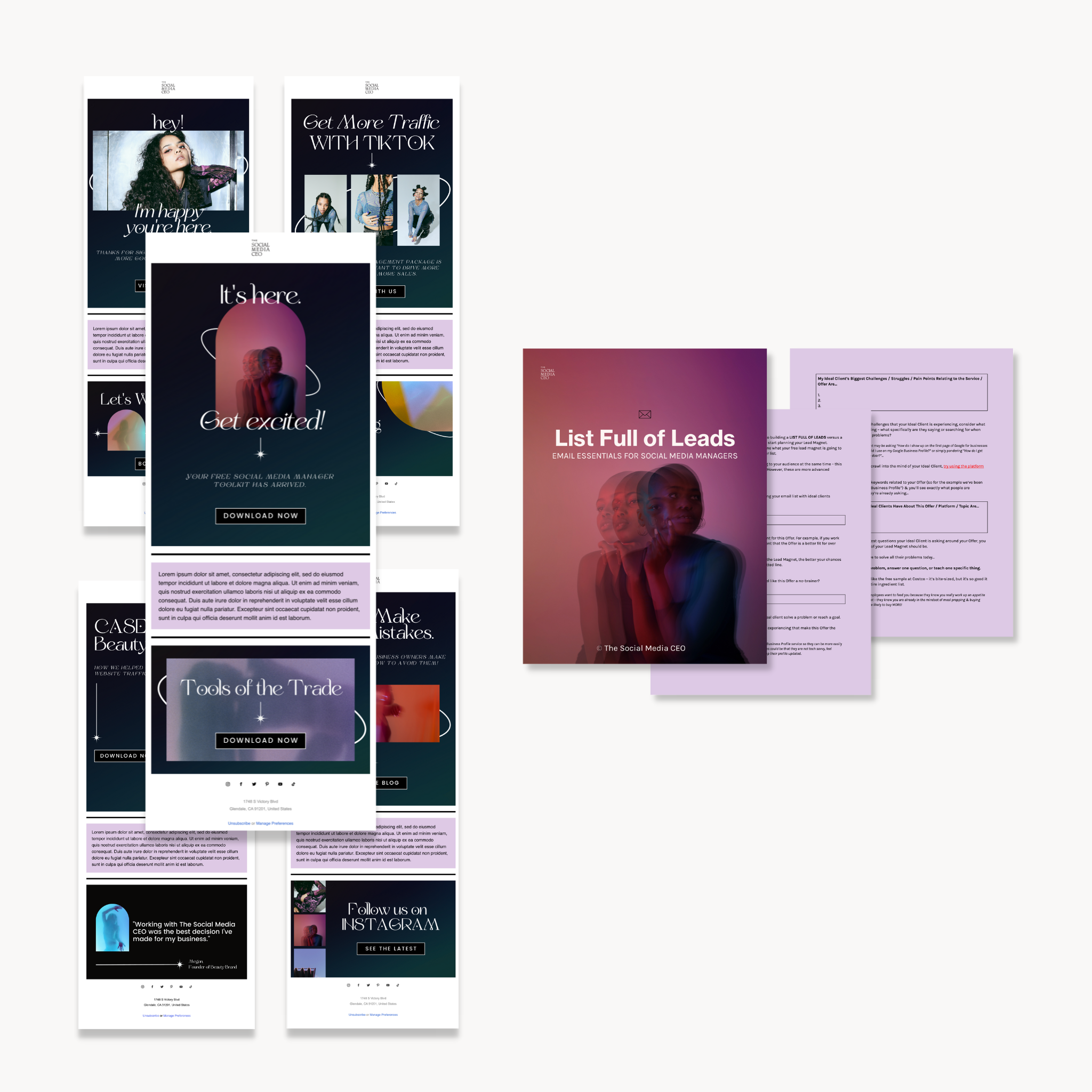 Email Essentials Training & Template Bundle - Modern Mystic