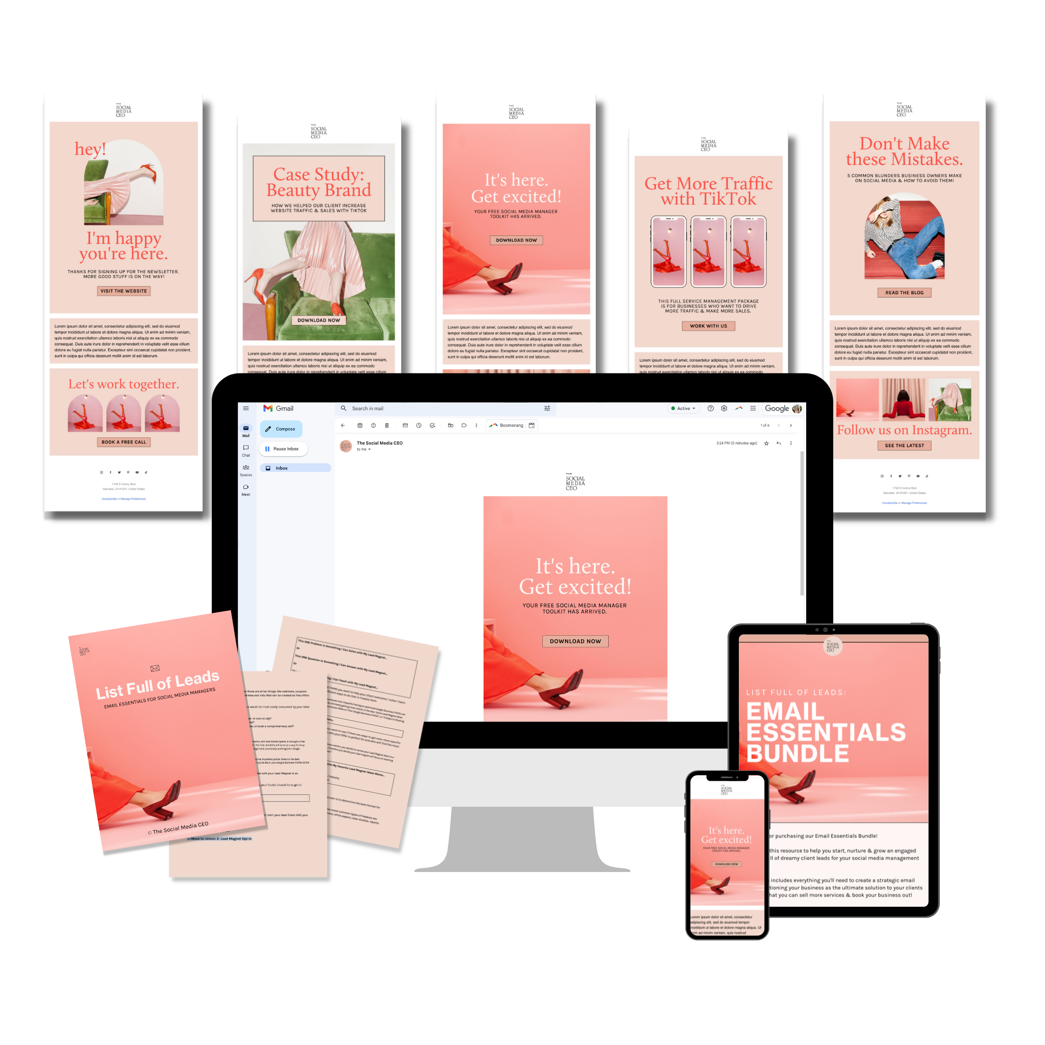 Email Essentials Training & Template Bundle - New Originals