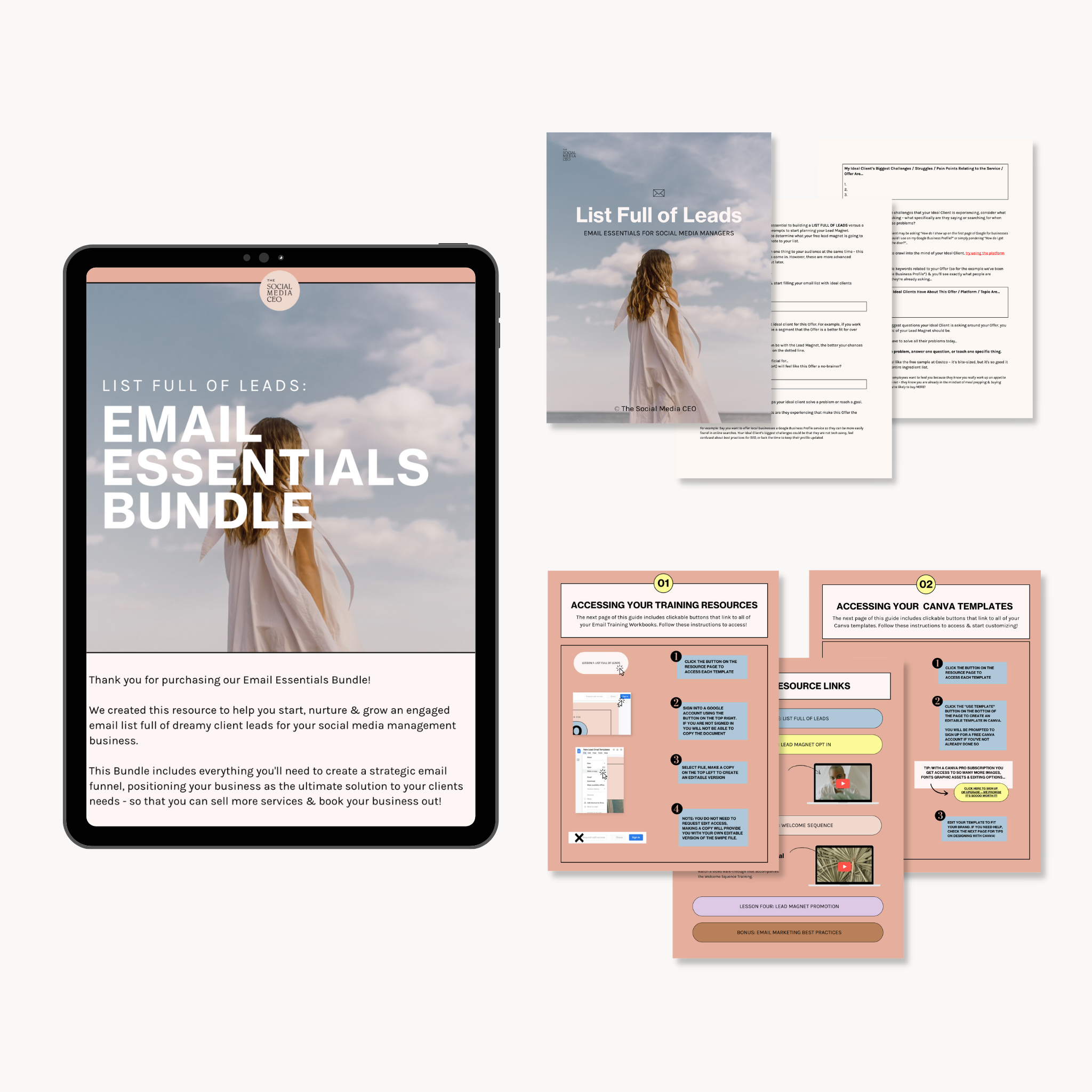 Email Essentials Training & Template Bundle - Down to Earth