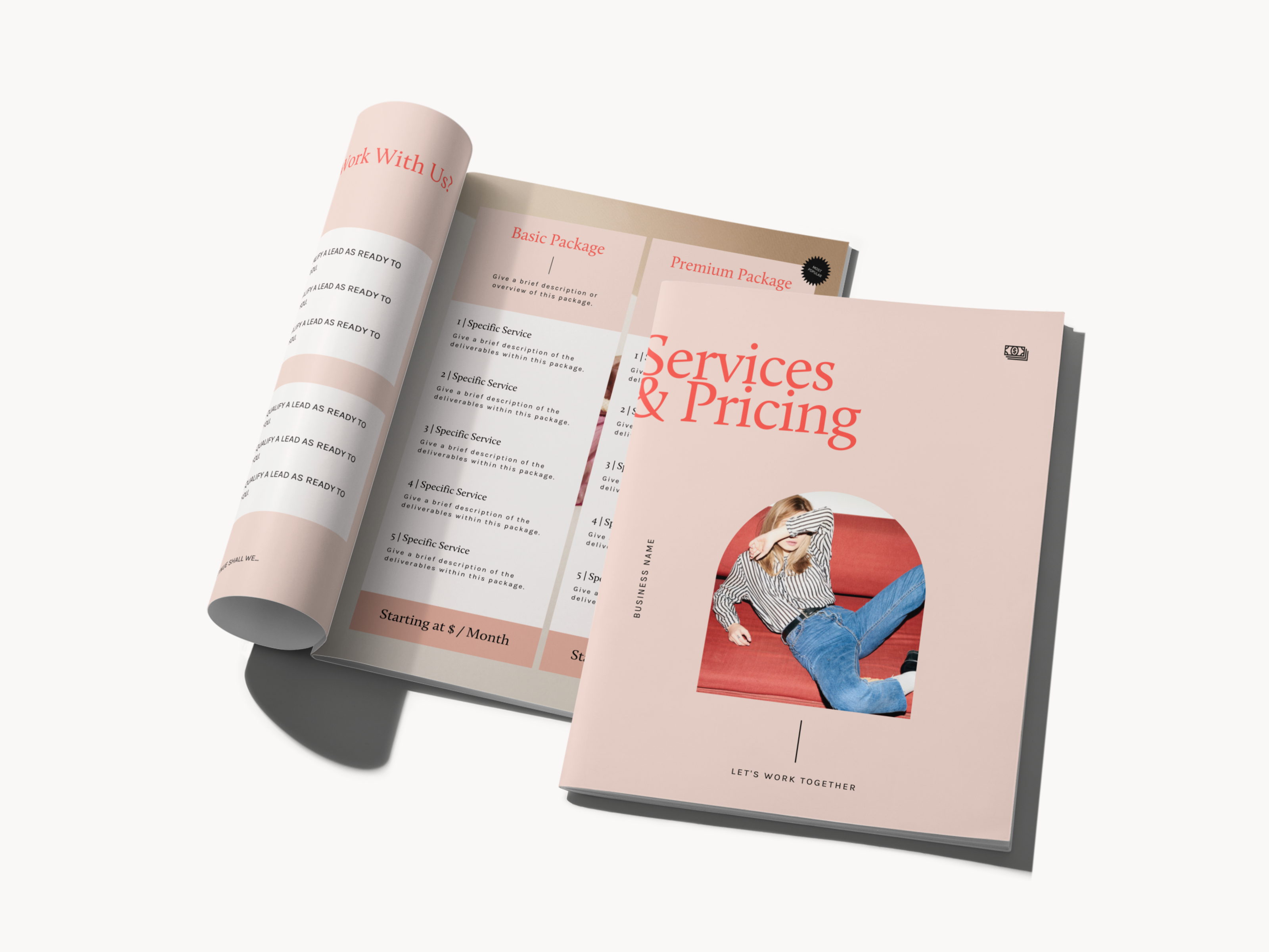 Services & Pricing Template - New Originals