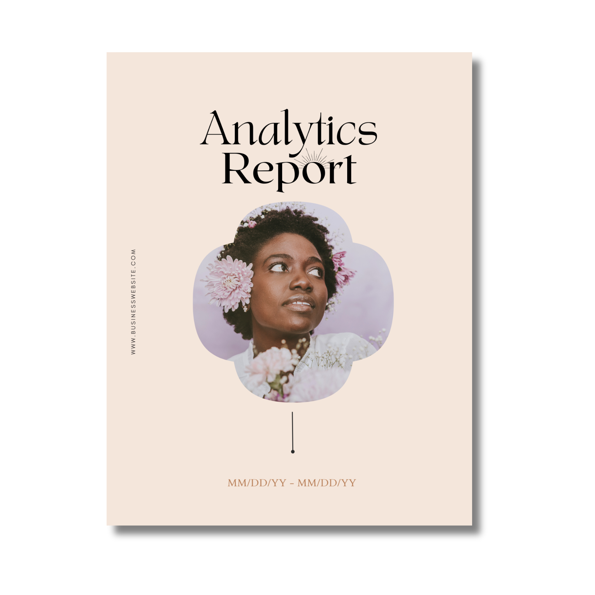 Analytics Report Template - Delicate & Dreamy