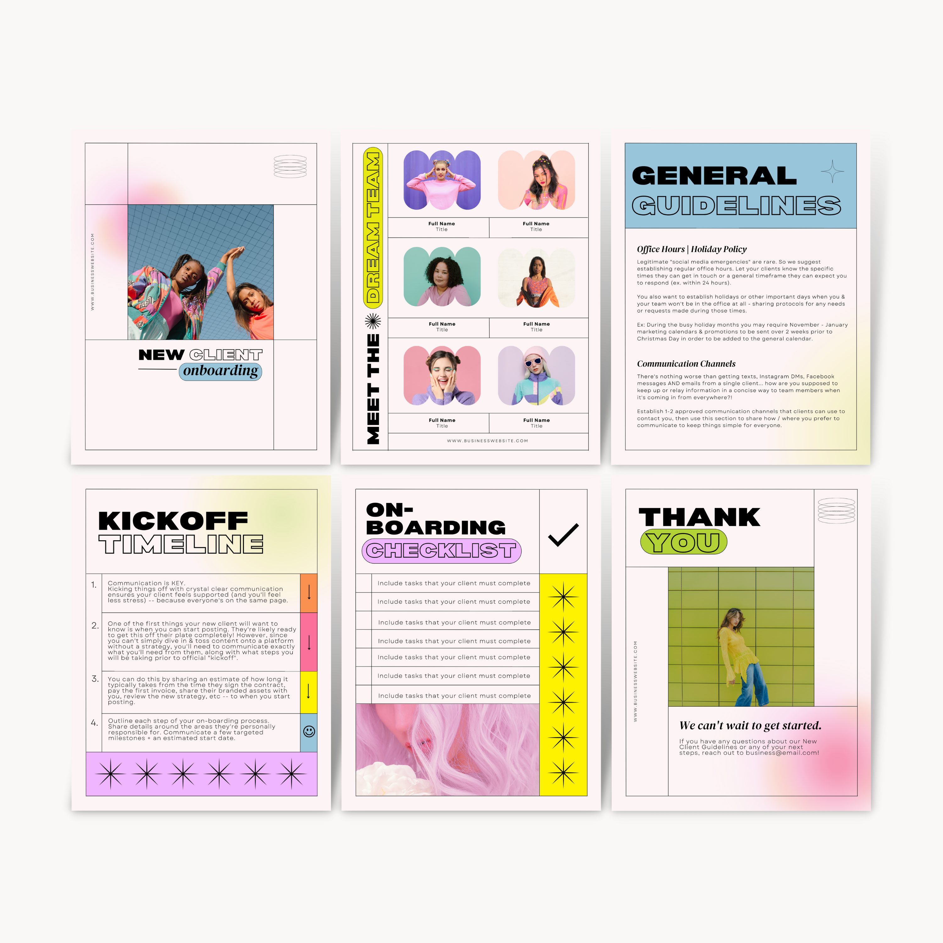 Client Onboarding Template - In Living Color