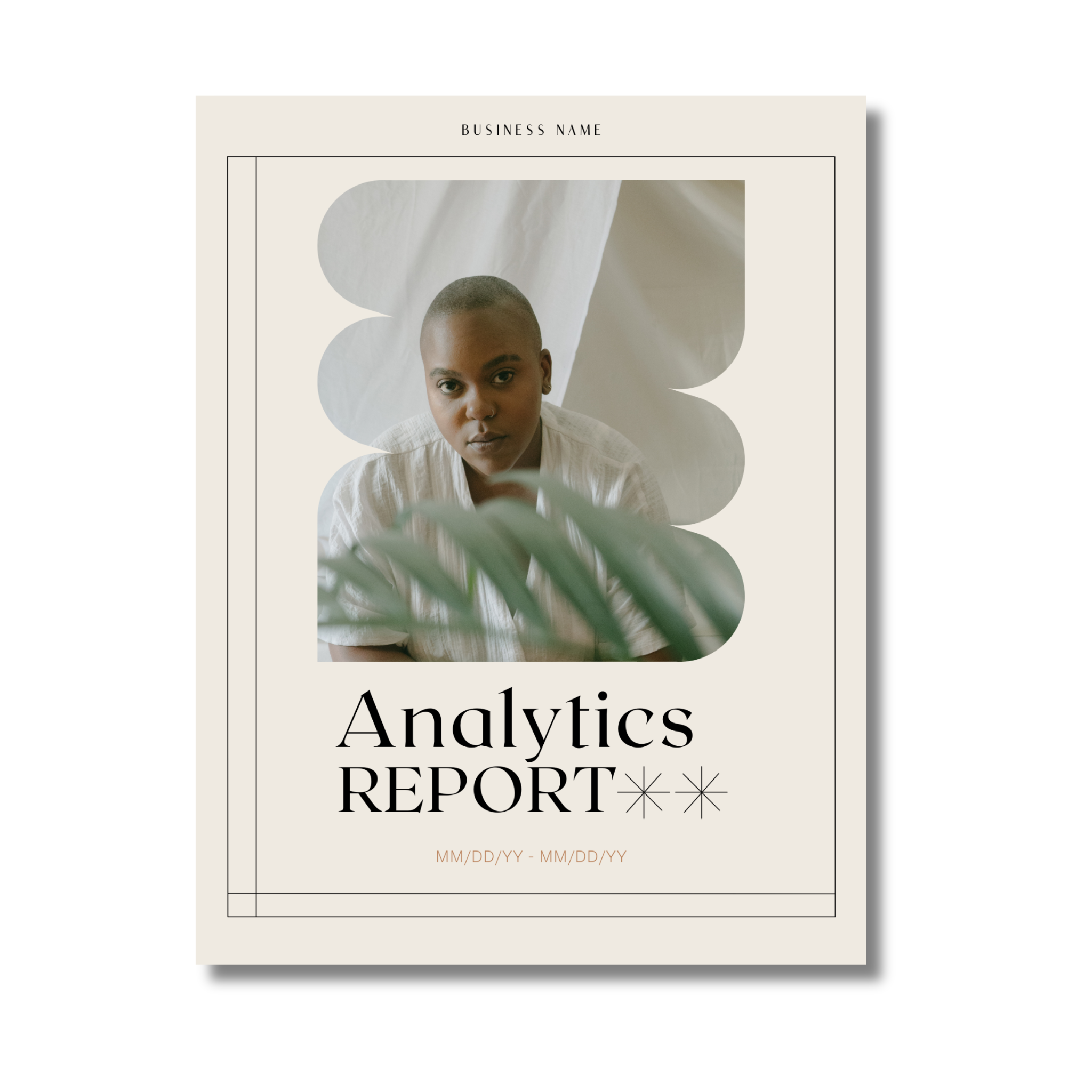 Analytics Report Template - Down to Earth