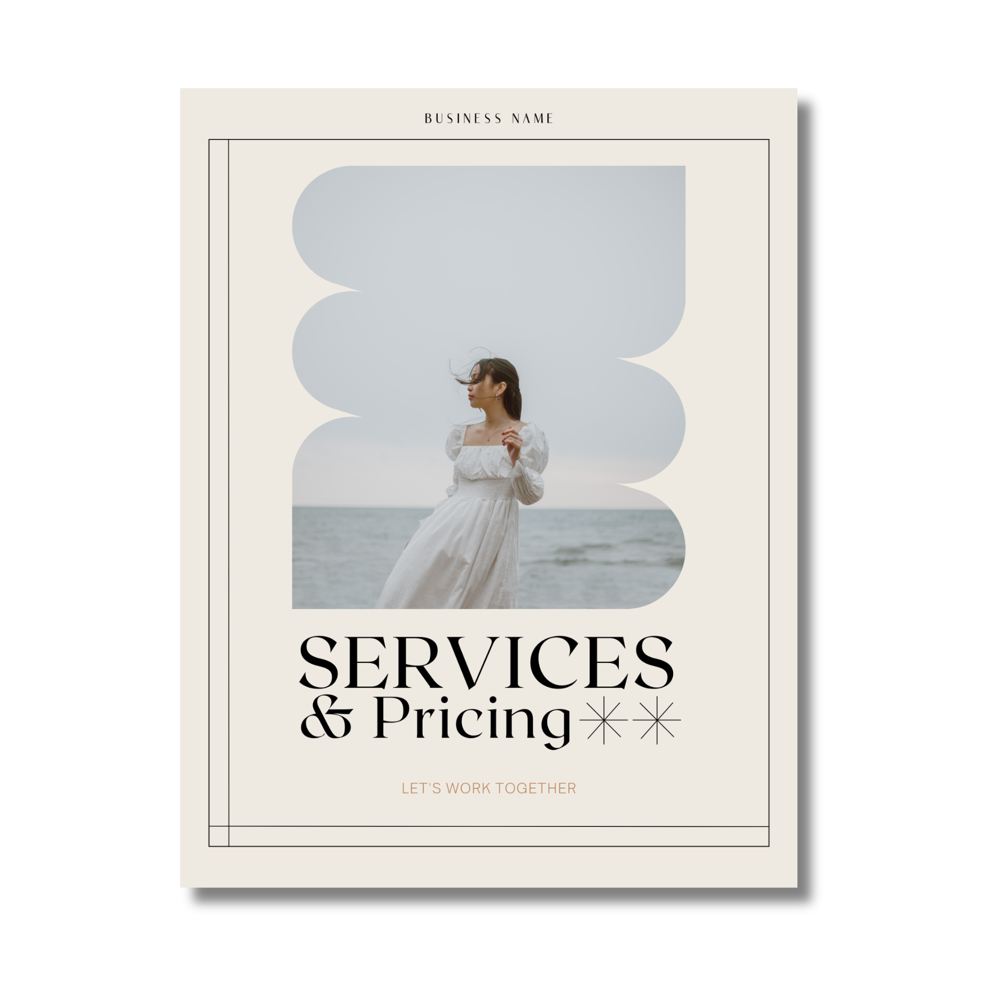 Services & Pricing Template - Down to Earth