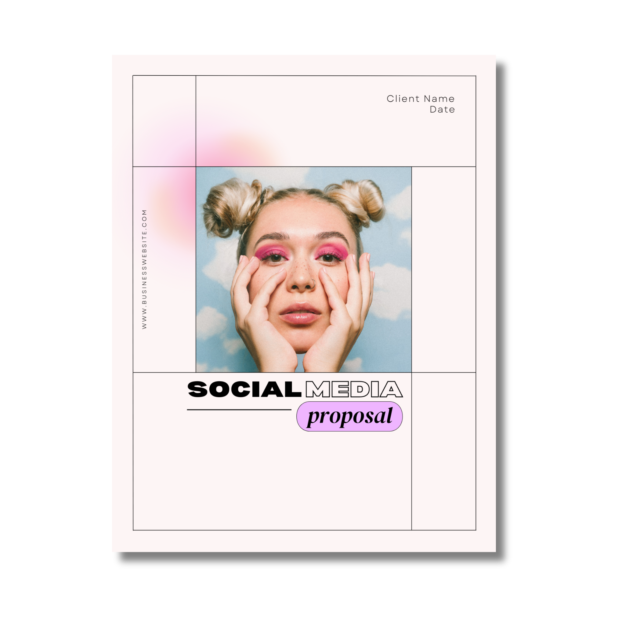 Social Media Proposal Template - In Living Color