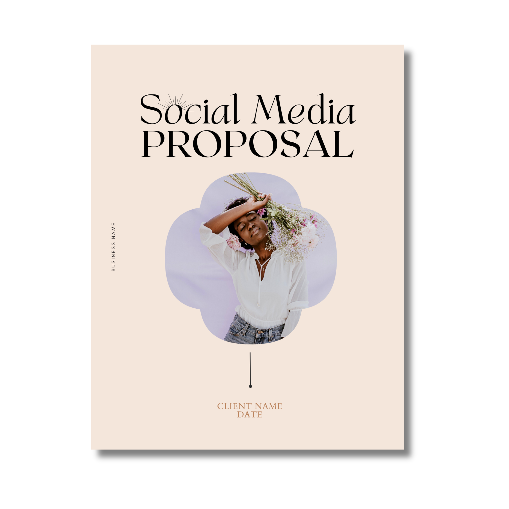 Social Media Proposal Template - Delicate & Dreamy