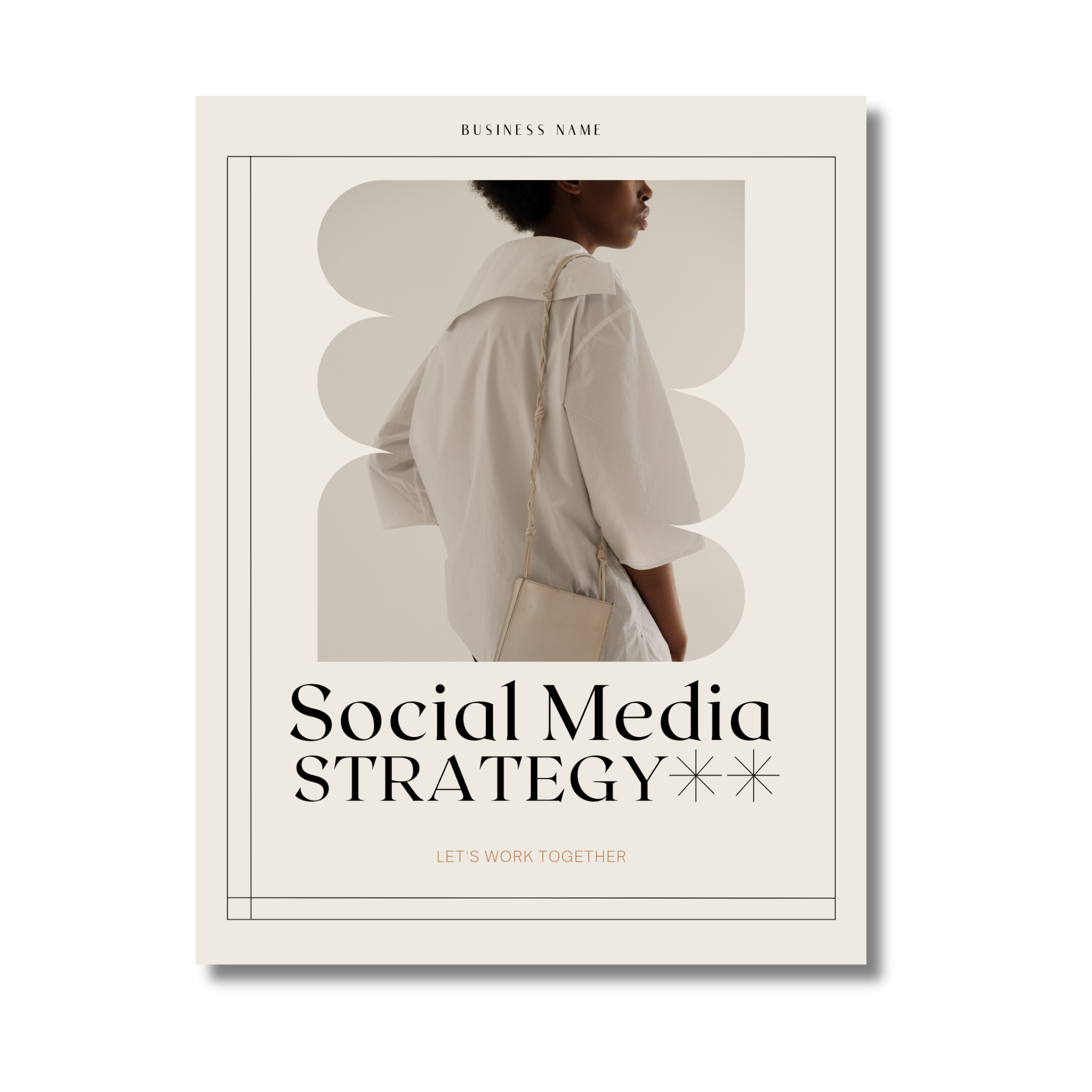 Social Media Strategy Template - Down to Earth