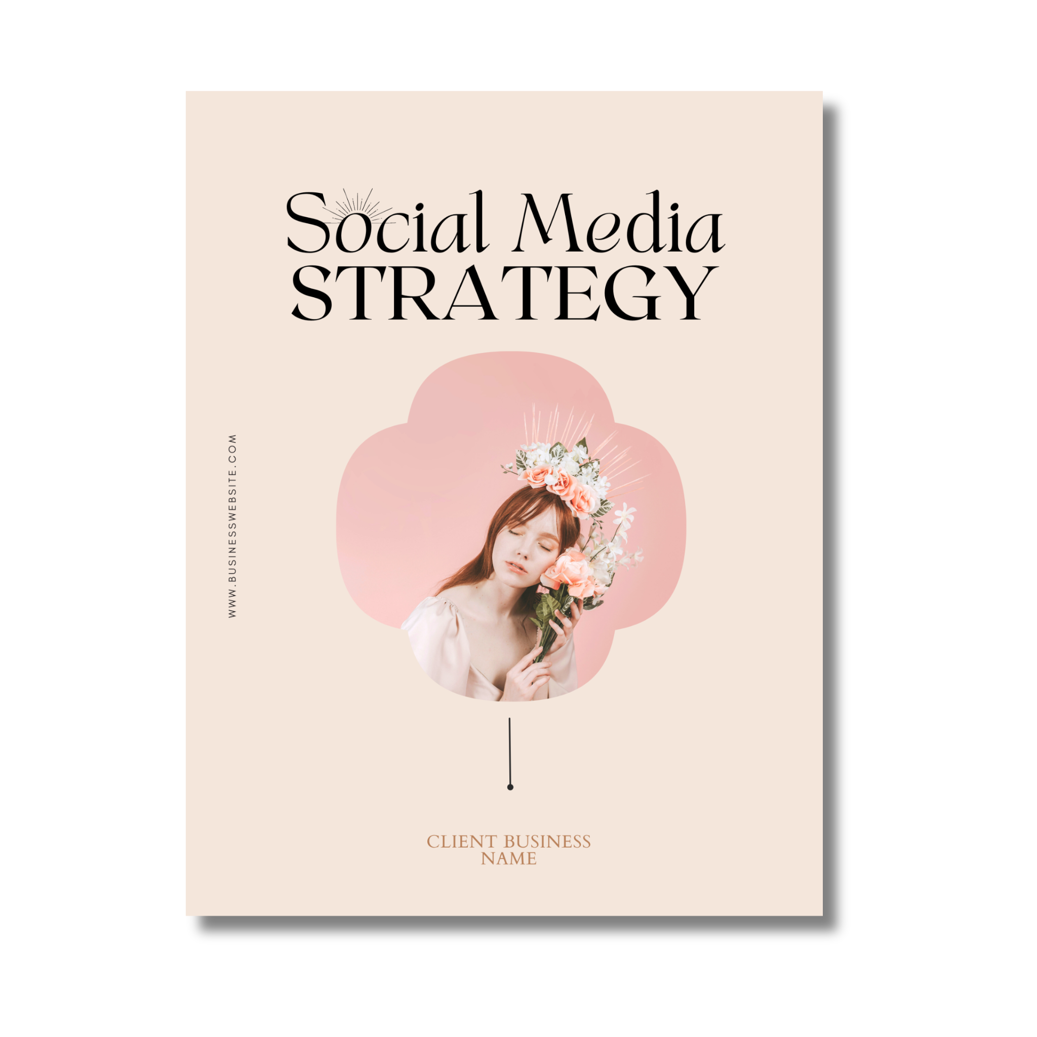 Social Media Strategy Template - Delicate & Dreamy